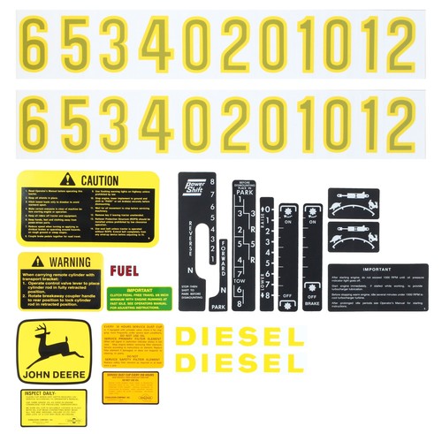 Decal set - set, total